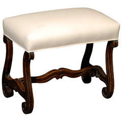 French Curved Leg Bench