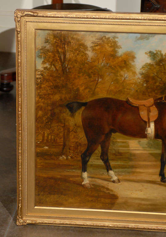 English Oil Painting of Horse 2