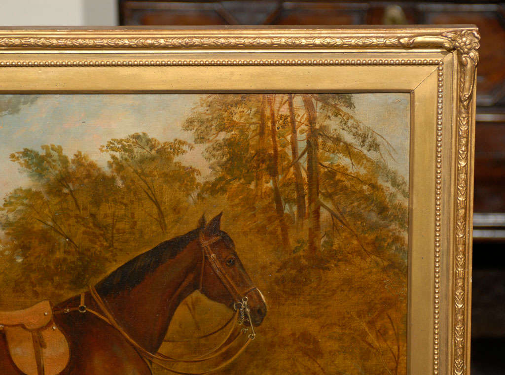 English Oil Painting of Horse 3