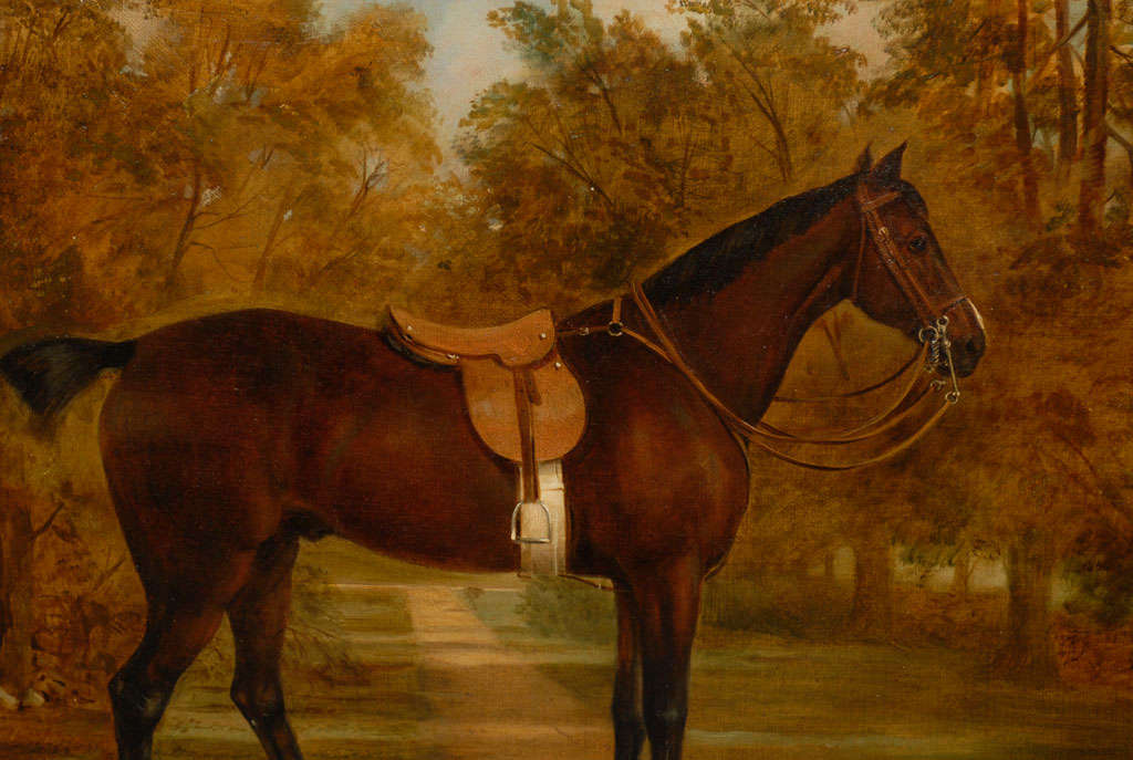 English Oil Painting of Horse 4