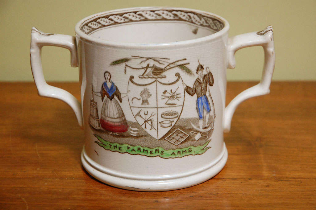 A Staffordshire Loving Cup