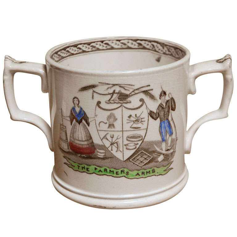 A Staffordshire Loving Cup
