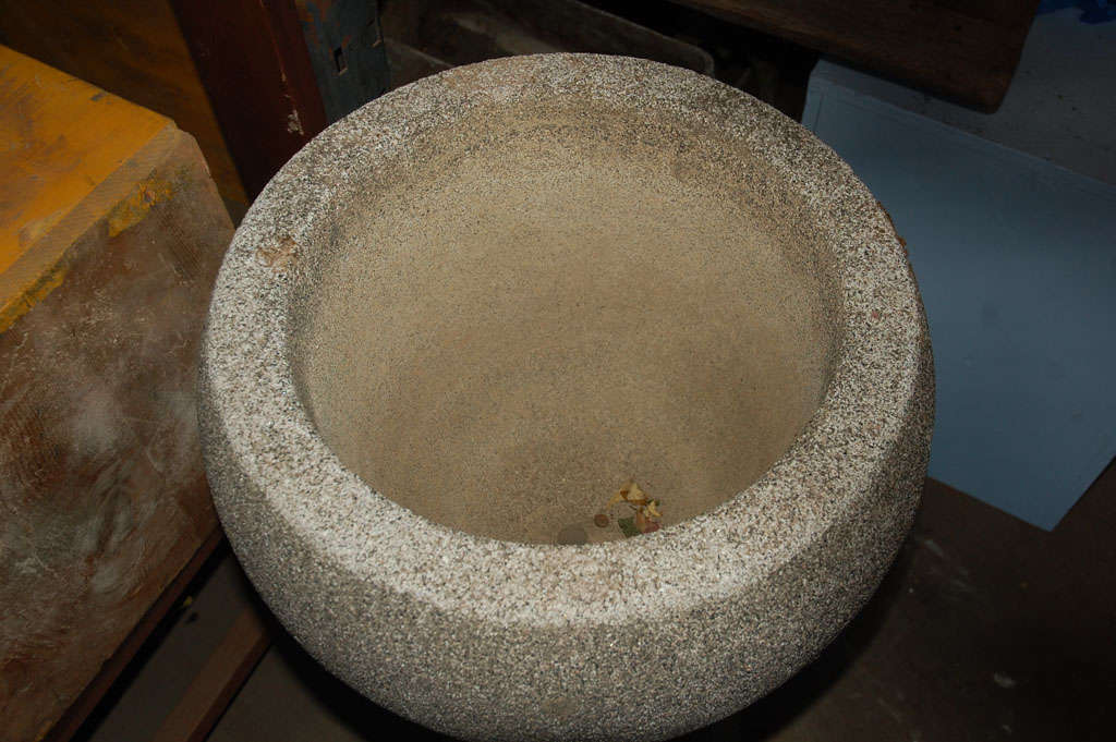 Cast Stone Goblet Shaped Urn 1
