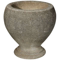 Cast Stone Goblet Shaped Urn