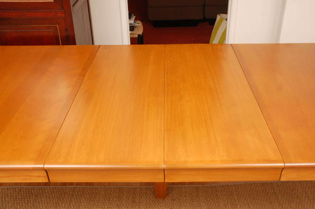 Maple Heywood Wakefield Dining Table (with two leaves)