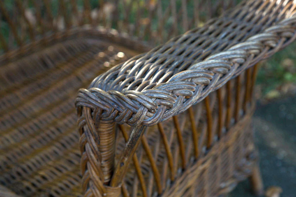 vintage wicker chairs