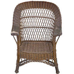 Antique Wicker Chair