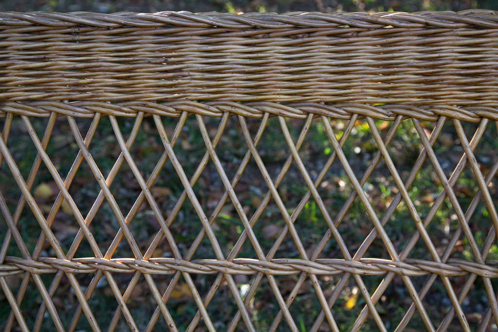 Antique Bar Harbor Wicker Chair 2