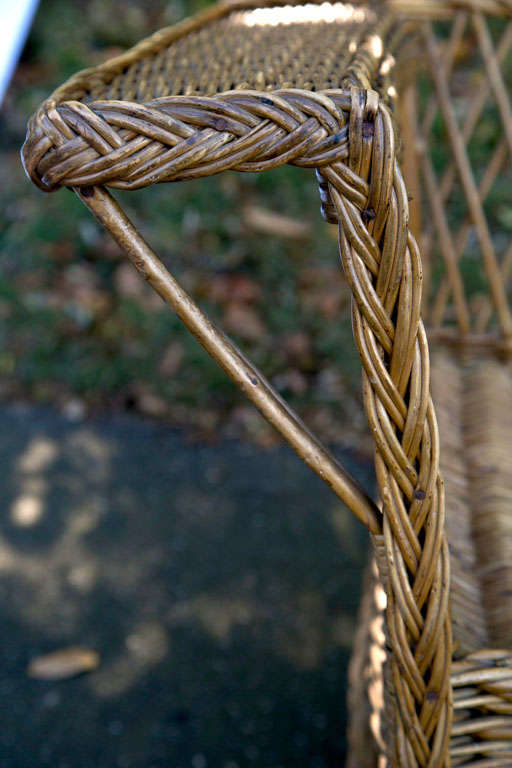 antique wicker rockers