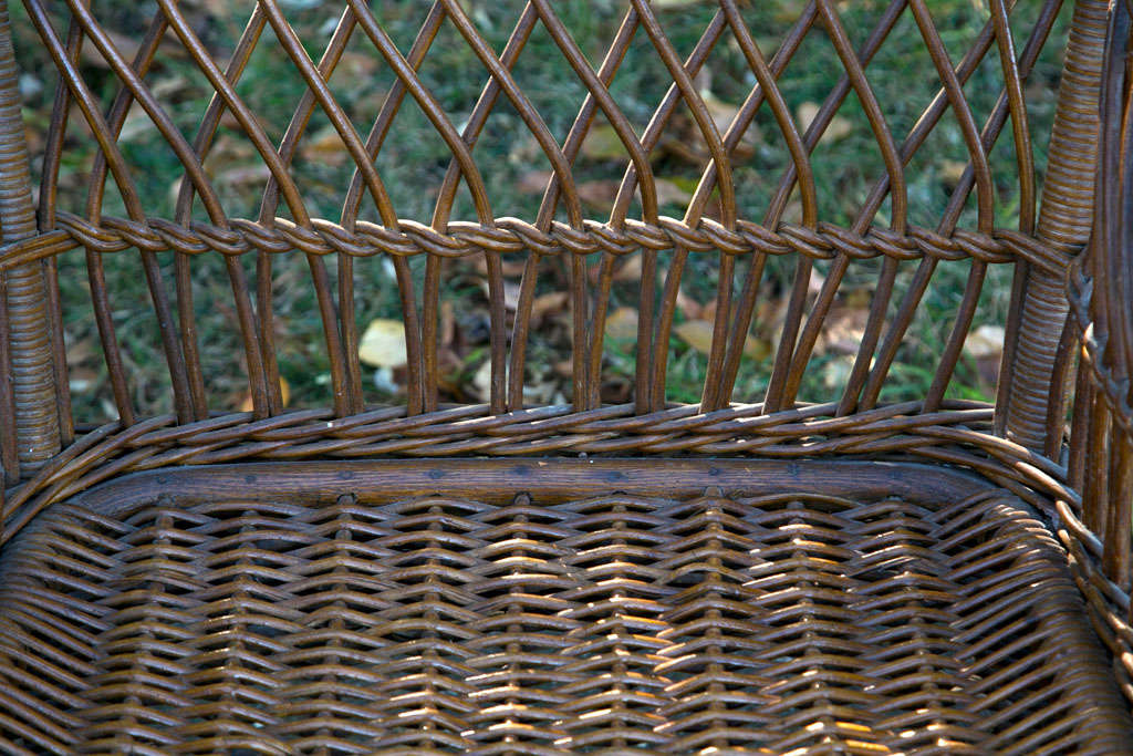Antique Bar Harbor Wicker Chair at 1stDibs bar harbor wicker