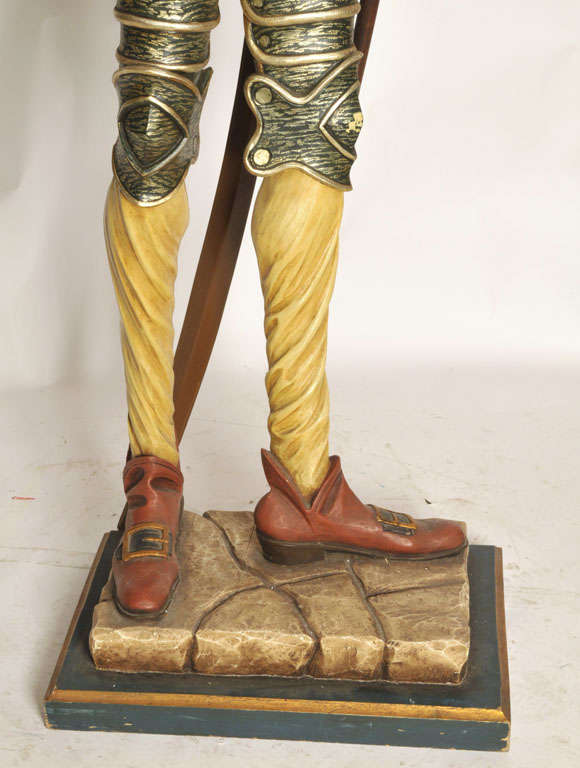 20th Century Lifesize Set of Don Quichotte and Sancho Pancho, Spain, 1960s