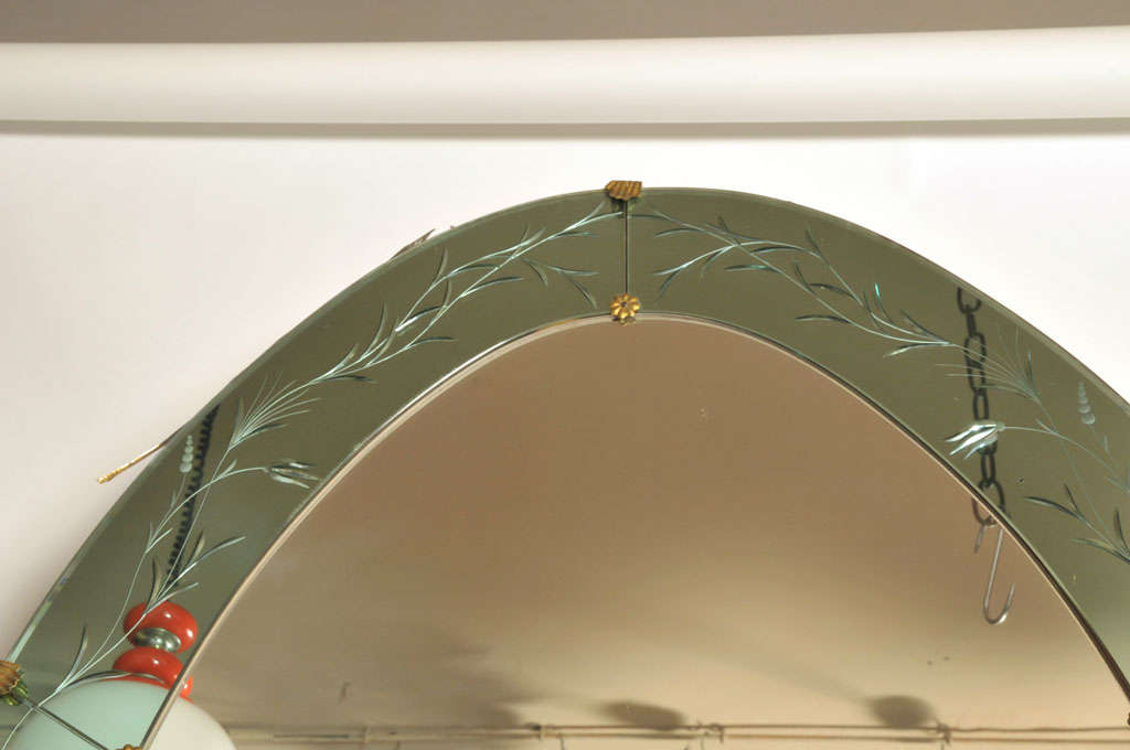 Mid-20th Century Fontana Arte Mirror Italy