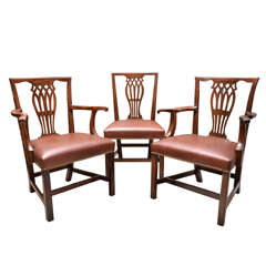 Late 18th-Early 19th Century English Set of 12 Mahogany Dining Chairs 11