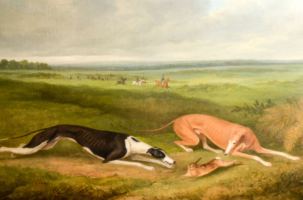 19th Century English Painting of Dogs by James Barenger 4