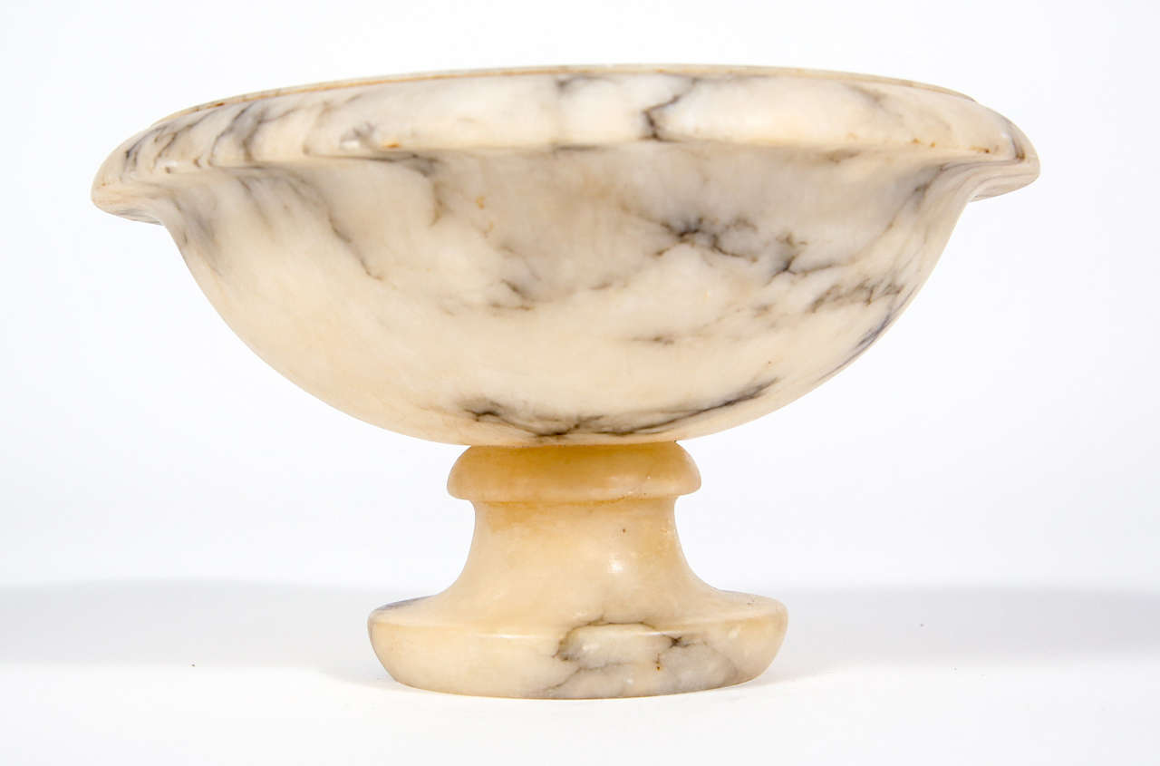 Petite Stone Pedestal Bowl 1