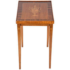 Marquetry Side Table