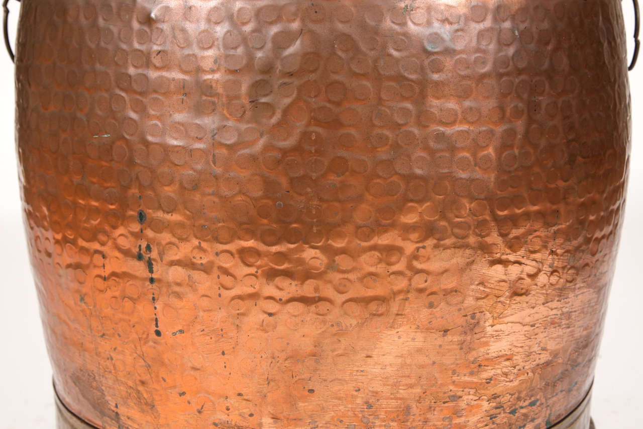 Hammered Copper Pot For Sale at 1stDibs hammered copper pots, copper