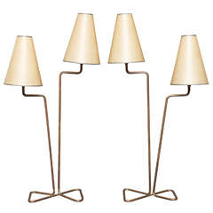 Pair of Royere Lamps