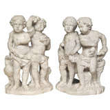 18th Century Marble Group