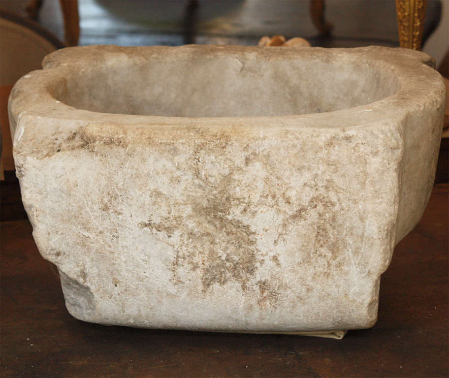 18th c. Antique Marble Sink 4