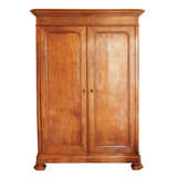 c. 1860 Monumental Louis Philippe Walnut Armoire