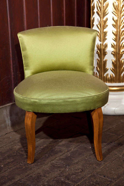 Mid-20th Century French Dressing Table Chair