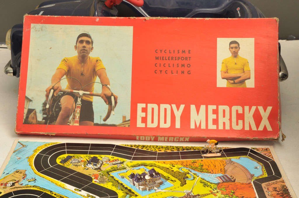 Belge Table de jeu de cycliste Eddy Merckx, Belgique, 1970, Tour de France