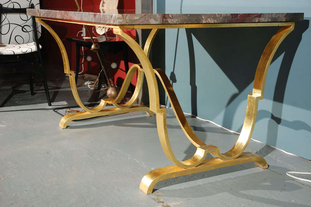 Mid-20th Century Raymond Subes Console Centre Table