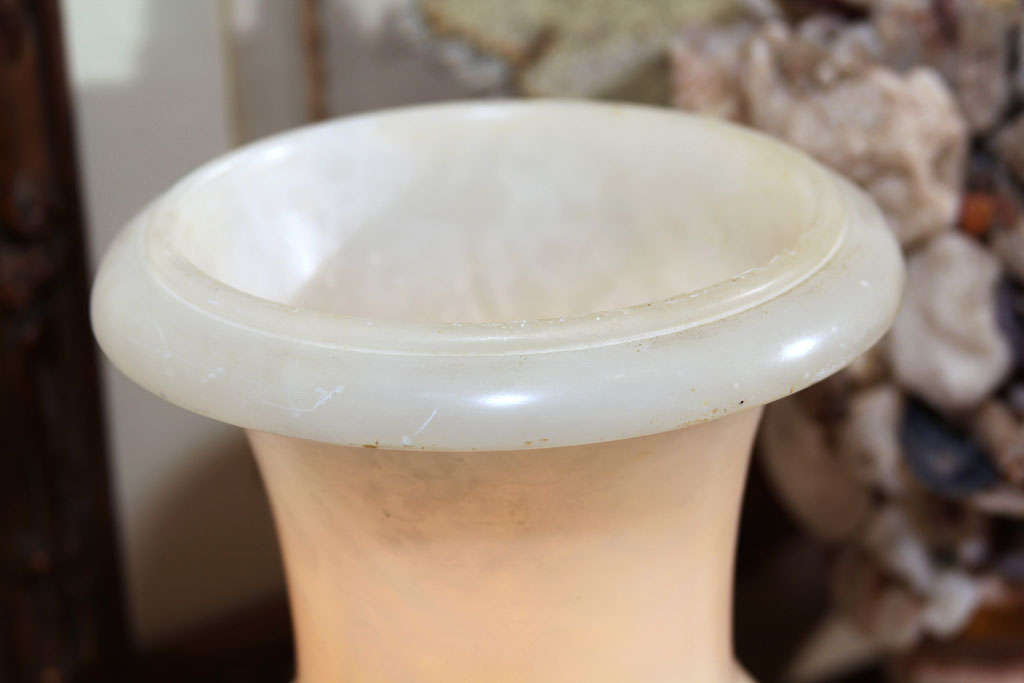 20th Century Alabaster Urn Lamp For Sale