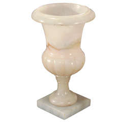 Alabaster Urn Lamp