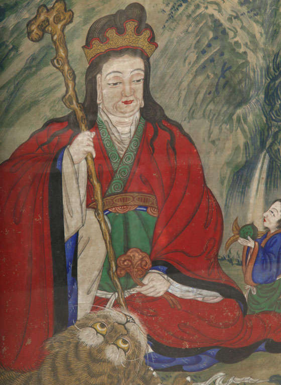 19th Century Chinese Ancestral Painting For Sale