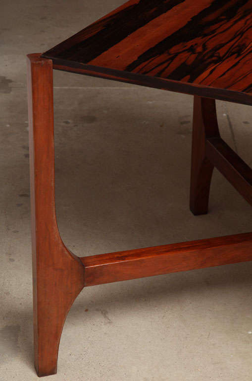 Rosewood Folding Game Table 3