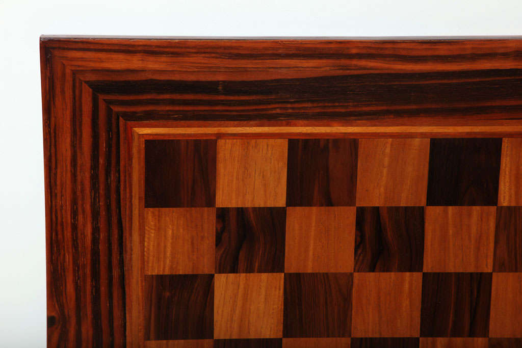 Rosewood Folding Game Table 6