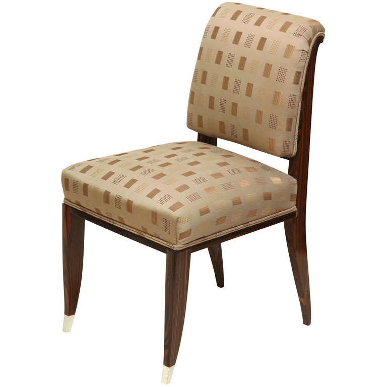 Emile-Jacques Ruhlmann French Art Deco 'Drouant' Side Chair