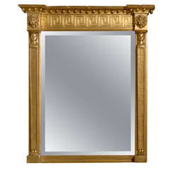 Gilt Wood Neoclassical Mirror