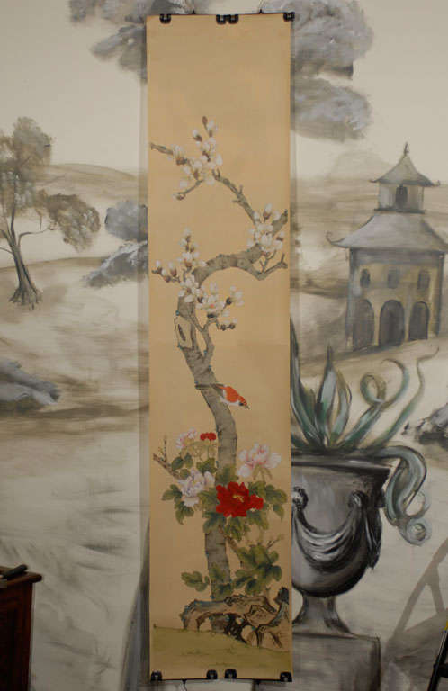 Six Hand Painted Panoramic Wall Paper Panels 3