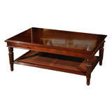 Custom Two Tiered Coffee Table