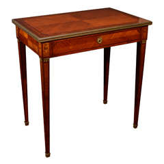 1900 Bronze Mounted Wood Desk