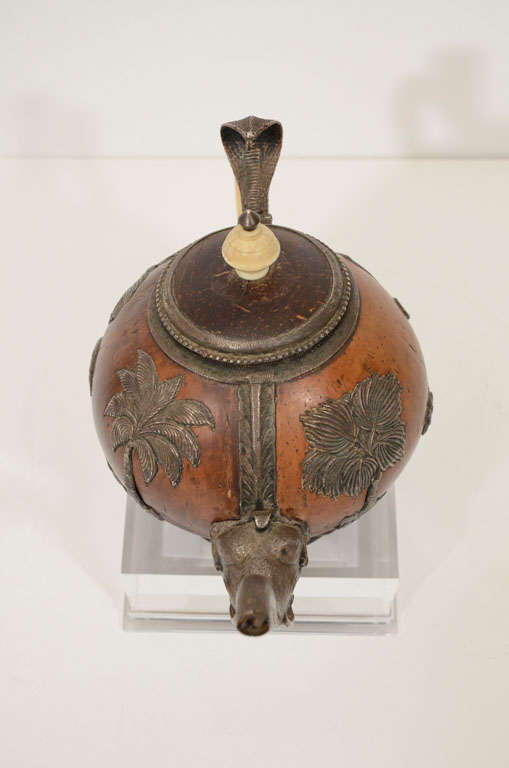 19th Century Anglo Indian Teapot