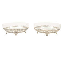 Pair of Candy Bowls by Tiffany and Co.