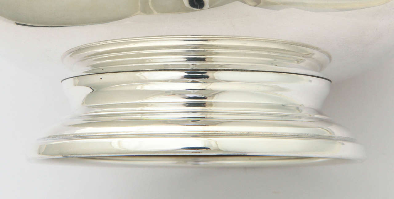 Cartier Sterling Bowl In Excellent Condition For Sale In New York, NY