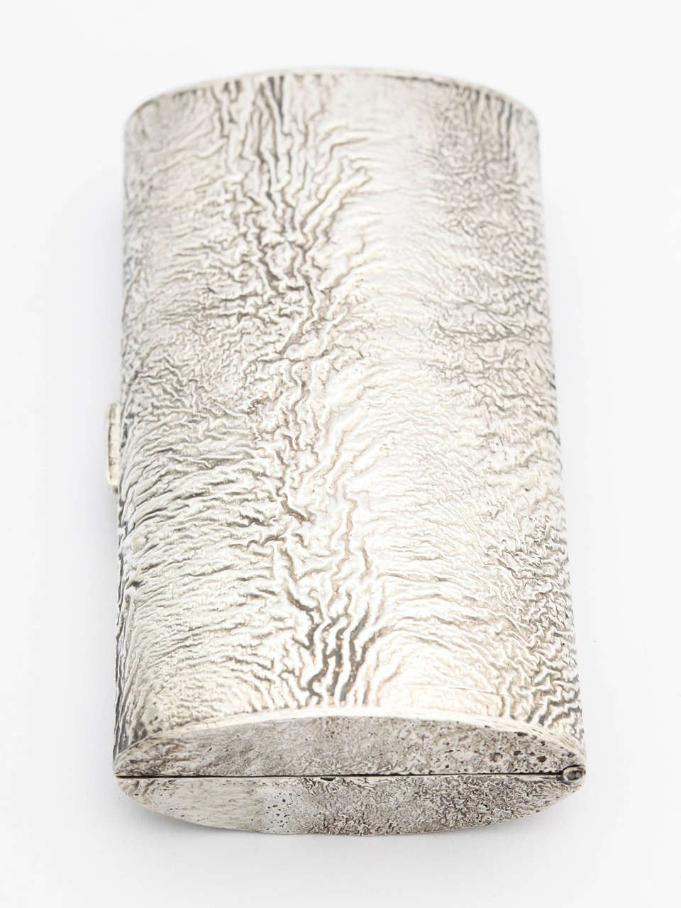 Mid-20th Century Tiffany & Co. 'Samorodok' Sterling Silver Box