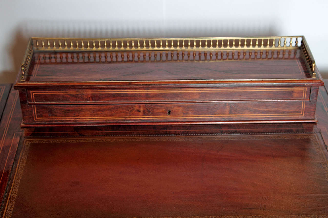 19th Century Rosewood Drop-Leaf Table 1