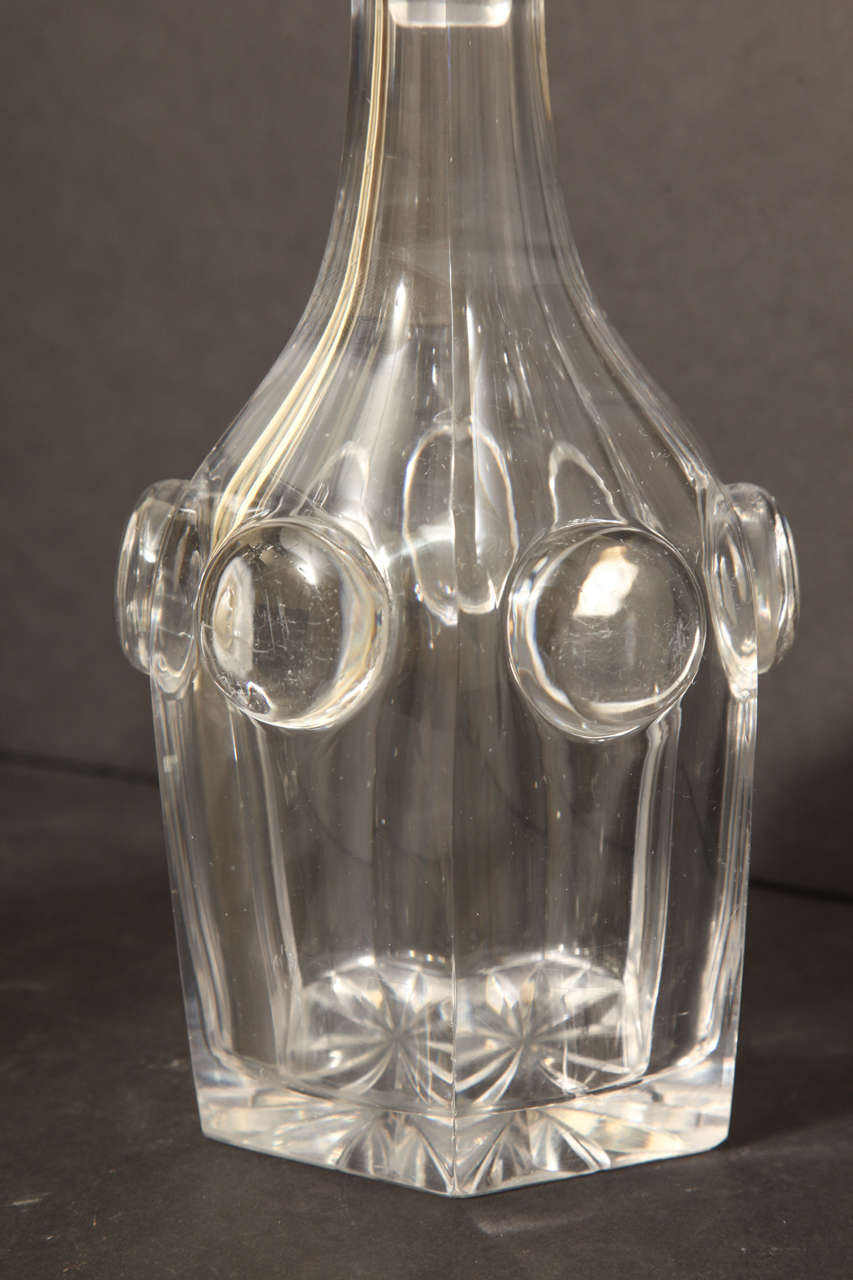 Rare Cut Crystal Victorian Decanters For Sale 2