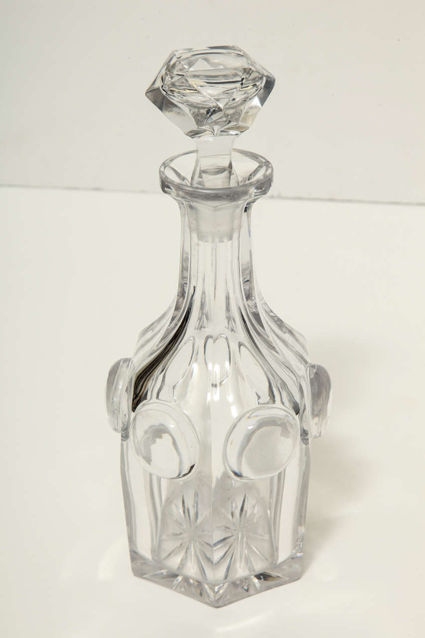 Rare Cut Crystal Victorian Decanters For Sale at 1stDibs