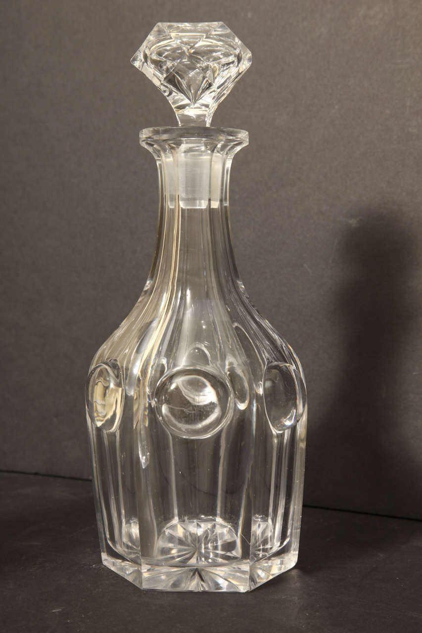 Rare Cut Crystal Victorian Decanters For Sale at 1stDibs