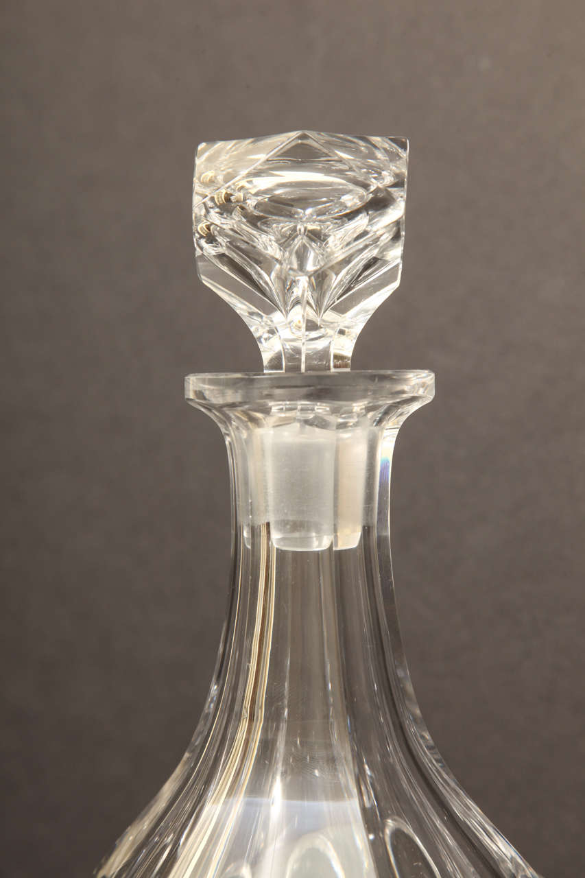 Rare Cut Crystal Victorian Decanters For Sale at 1stDibs