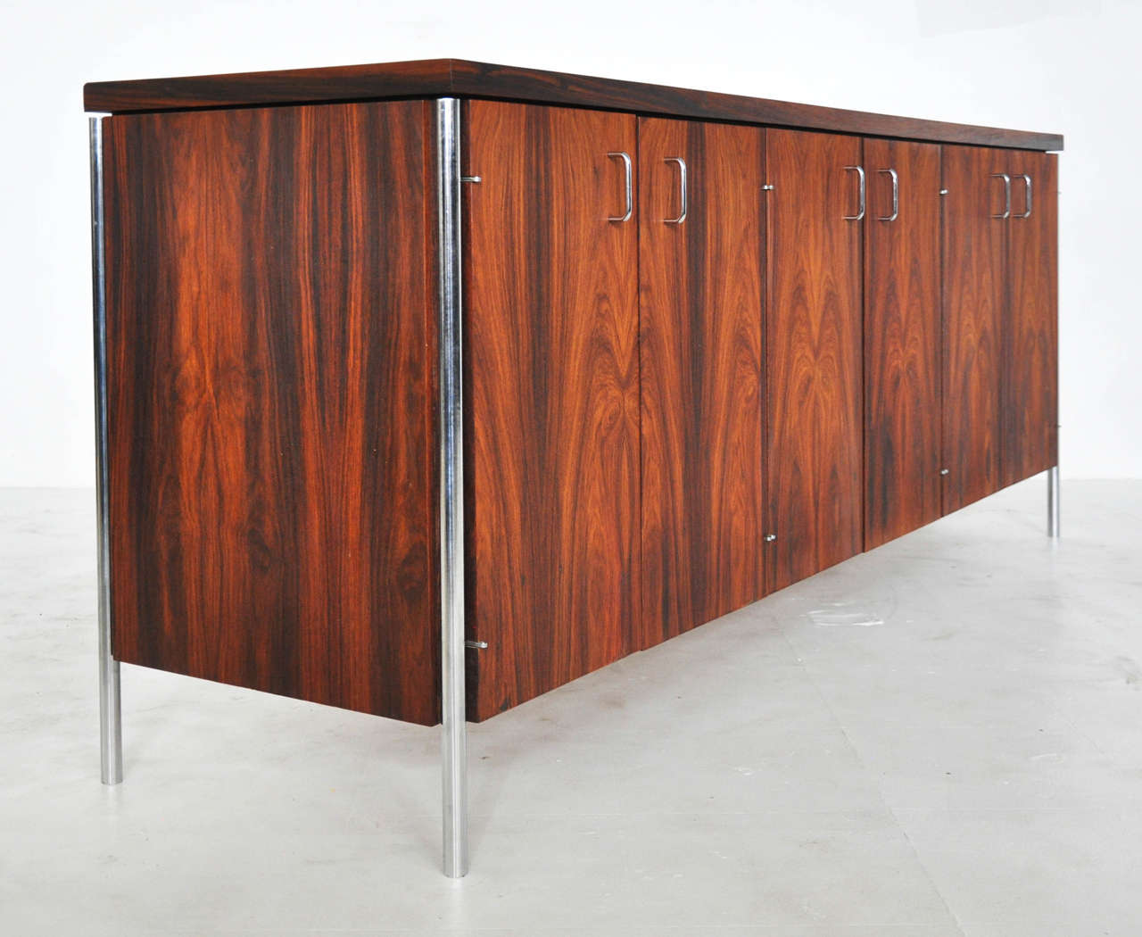 Rosewood Sideboard after Mies Van Der Rohe