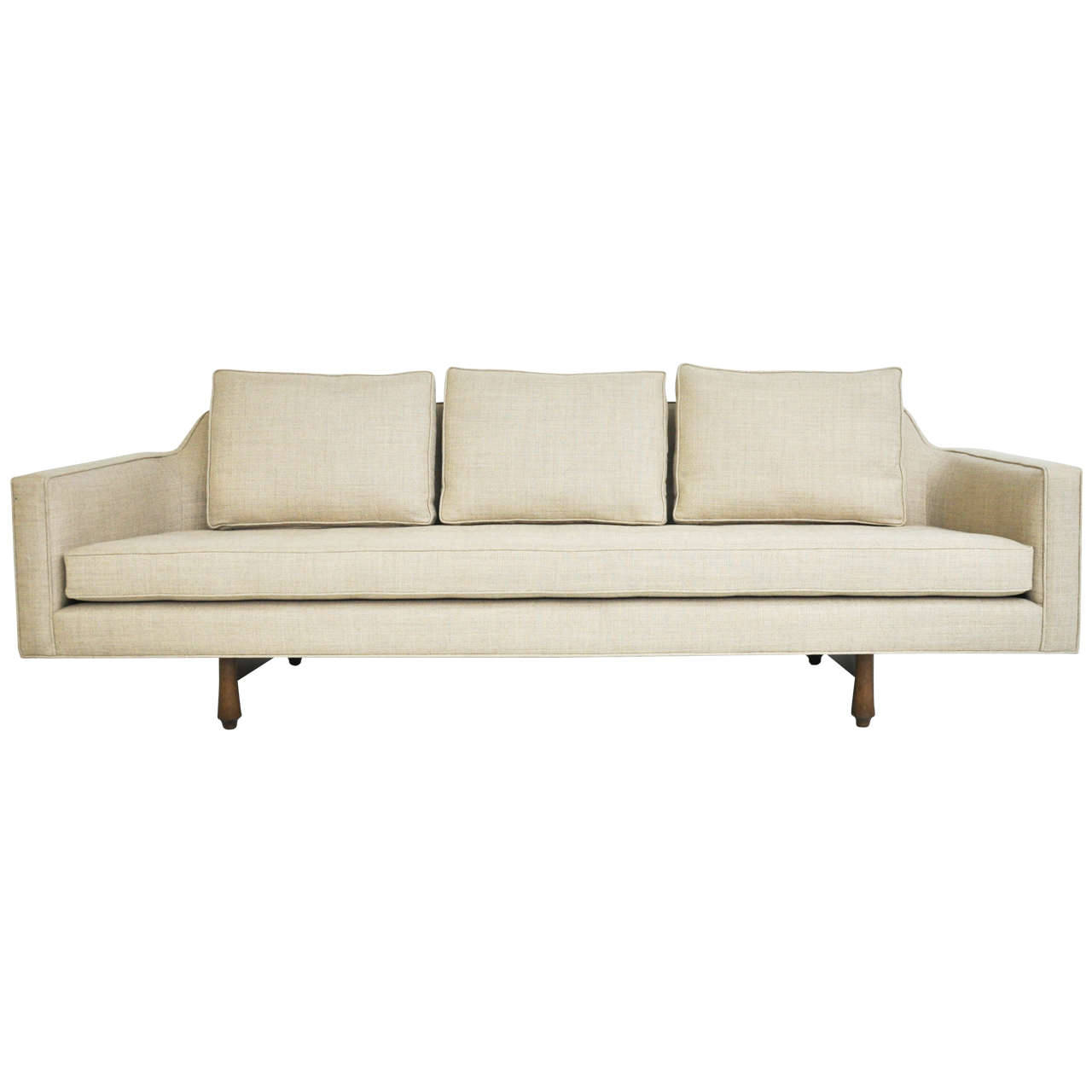 Dunbar Curved Back Sofa by Edward Wormley For Sale at 1stDibs