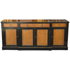 Fine 1960s Walnut Baker Server/Sideboard Reinvented